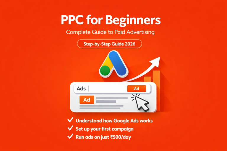 Banner showing PPC for beginners