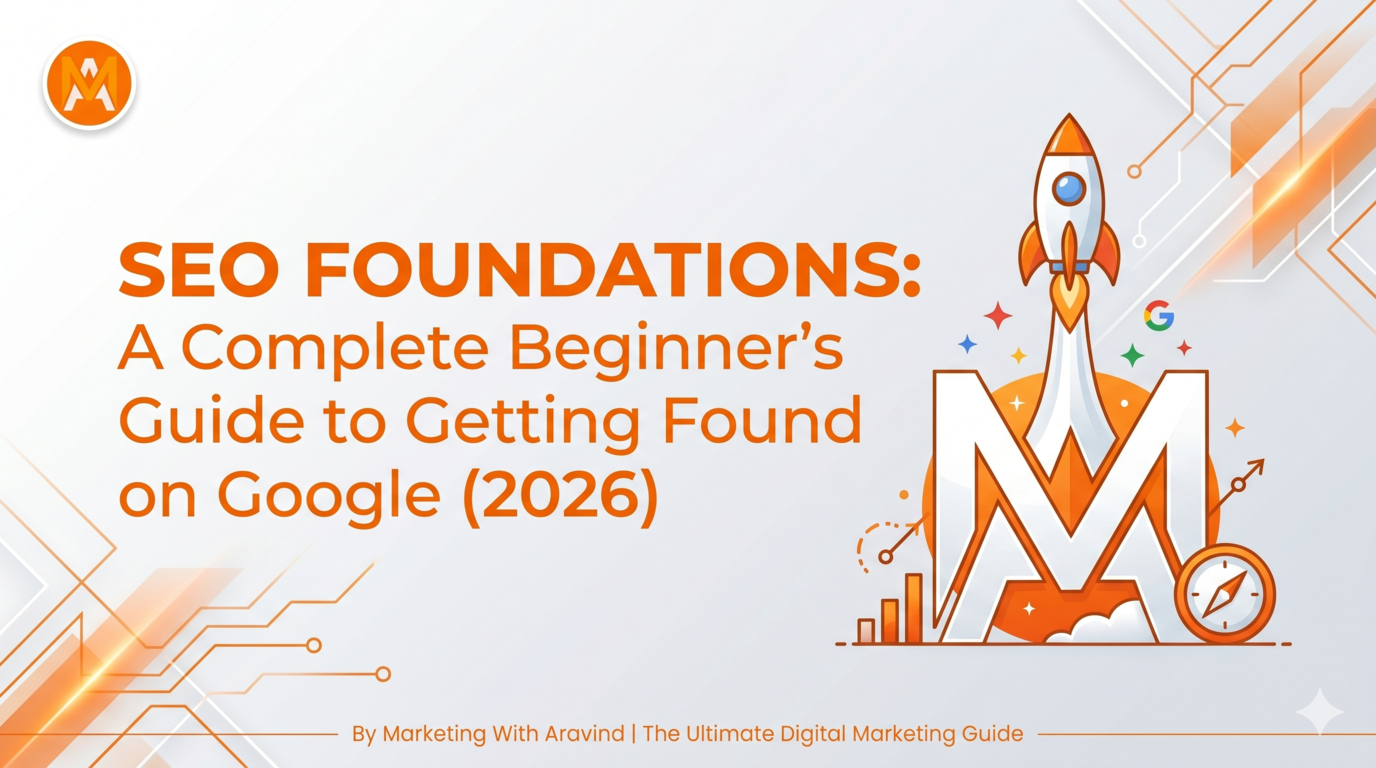 SEO Foundation for Beginner by Marketing with Aravind