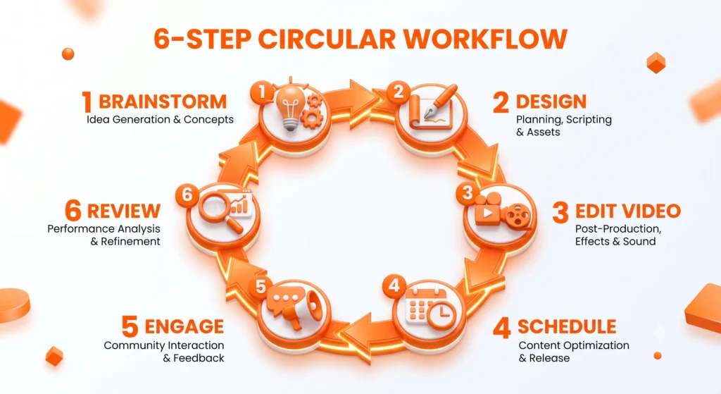 Six step beginner workflow for social media marketing tools Six step beginner workflow for social media marketing tools