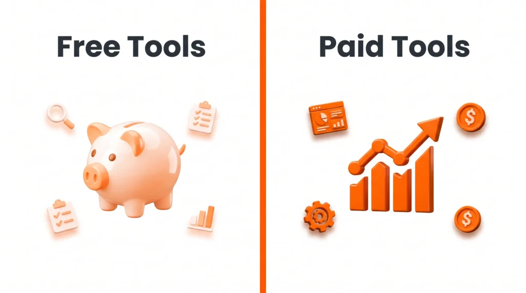 free vs paid seo tools comparison for beginners free vs paid seo tools comparison for beginners