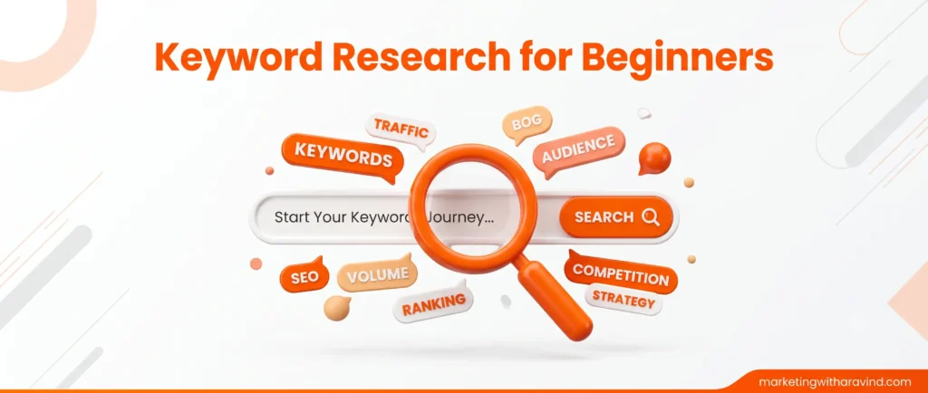 keyword research for beginners complete guide banner