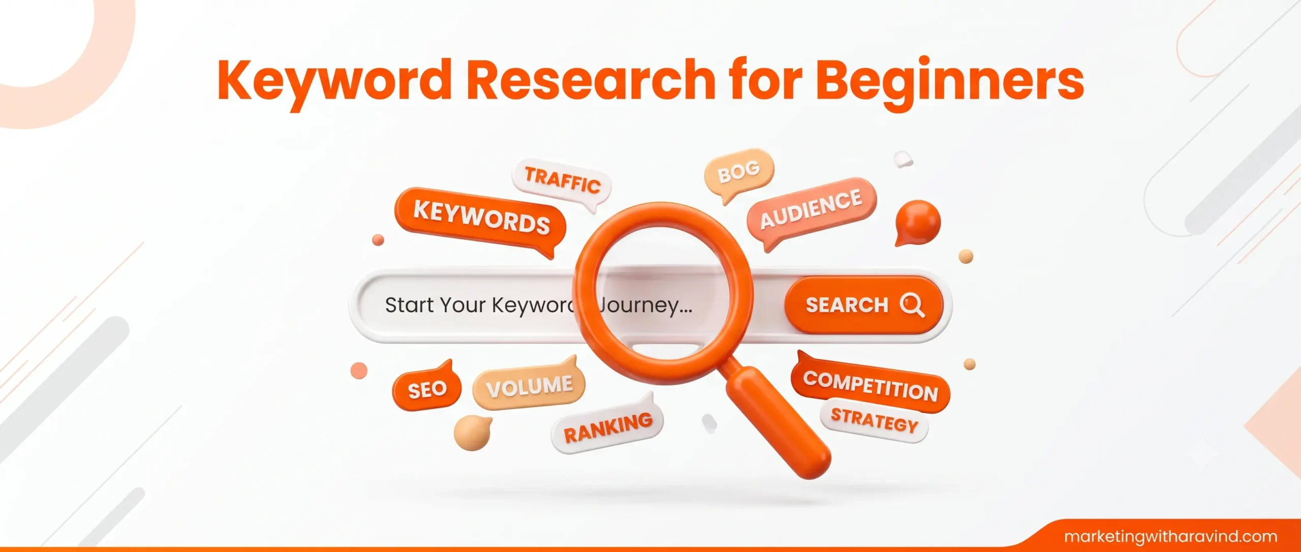 keyword research for beginners complete guide banner